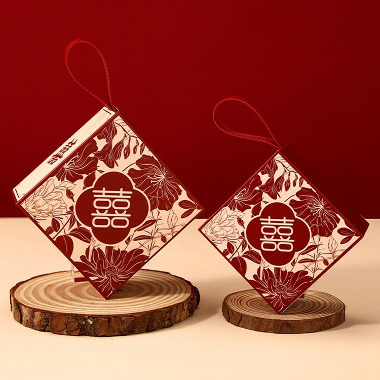 Candy Box 2025 New Wedding Engagement Gift Box Candy Box Wedding Candy Box Chinese High-end Sense Packaging Box