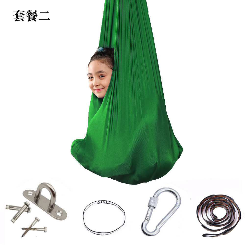 Therapy Yoga Swing Kidsren's Yoga Hammock Swing Polyester Material Aerial Elastic Sensory Training