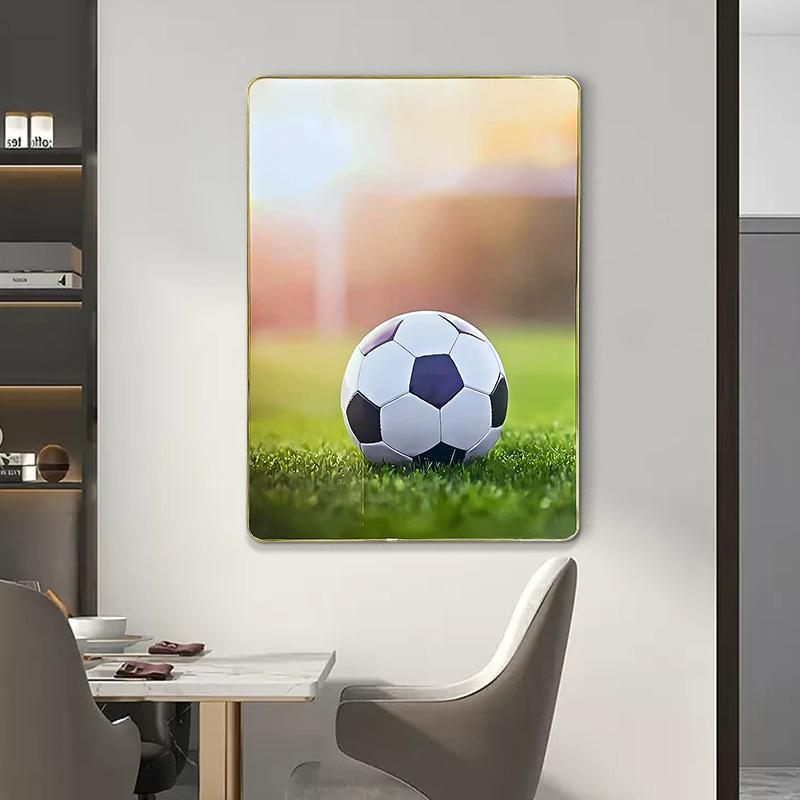 Children's Room Decorative Painting Boy's Bedroom Bedside Background Wall Hanging Painting Football Club Hanging Painting Football 4060