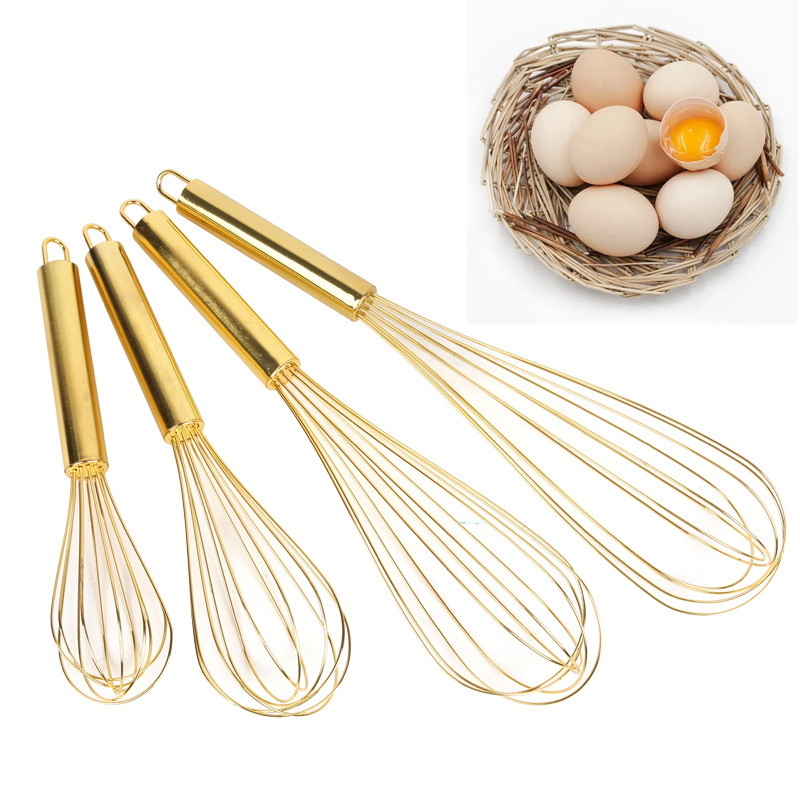 Manual Egg Beater Stainless Steel Multi-use Cream Egg White Beater Hand Blender Kitchen Baking Gadget