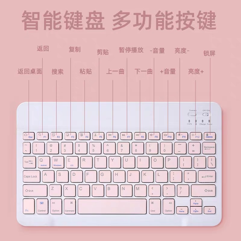 For cross-border ipad bluetooth keyboard tablet computer mobile phone universal wireless mouse keyboard suit wonderful control portable