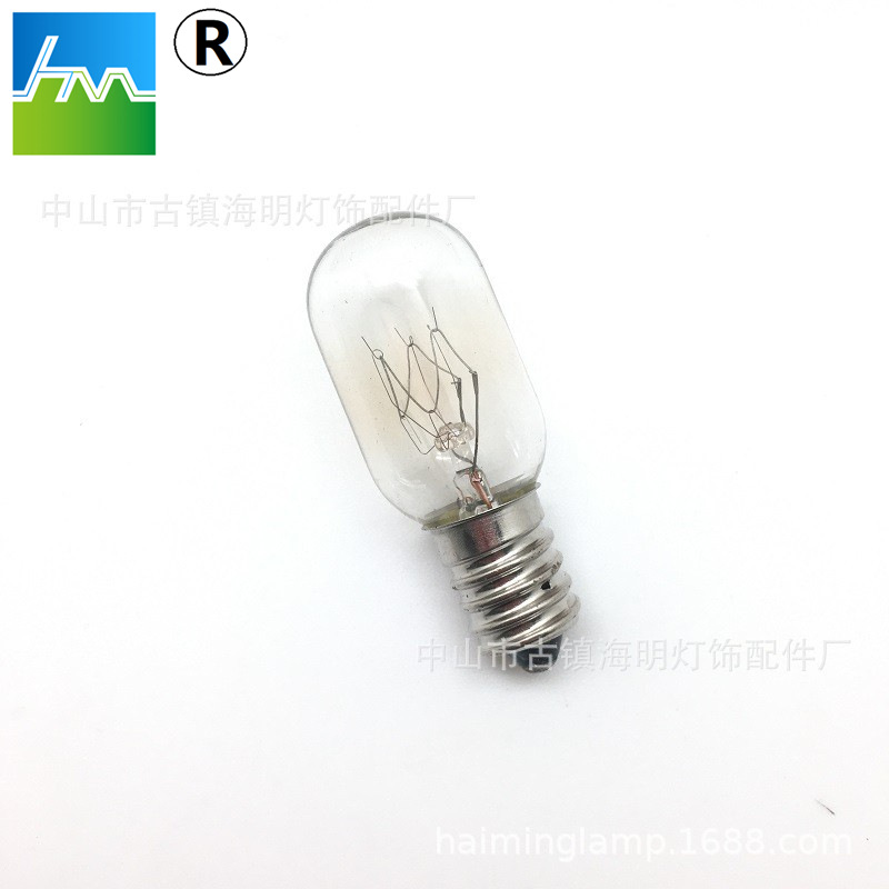 Лампа для холодильника E14 вольфрамовая 15W лампа для соляного светильника E14 желтый свет