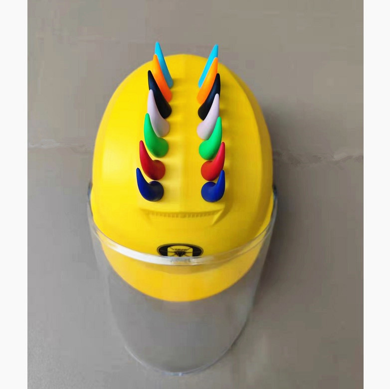 Motorcycle helmet decoration horn personality car decoration 3D three-dimensional horn electric car decoration small devil horn
