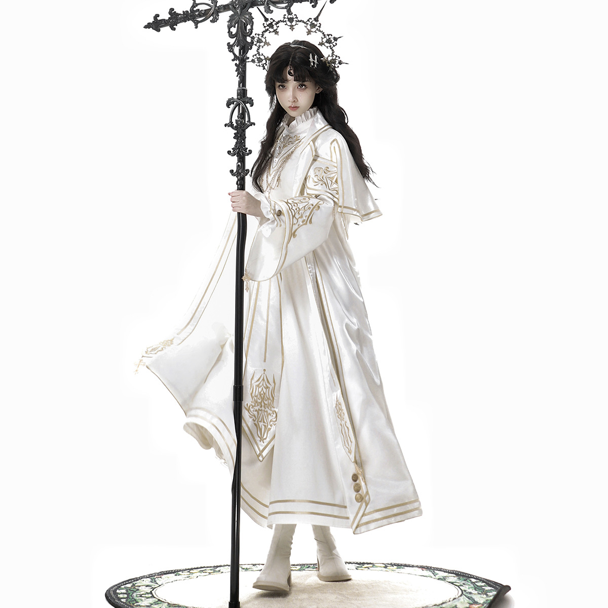 Bear Doujiang Original Holy Goddess Lolita Women's Lolita Jacket Dress Daily Sweet Suit 7186