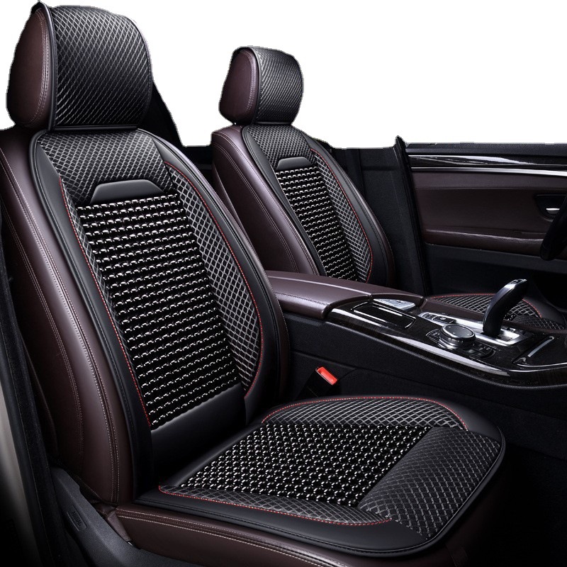 Summer wooden beads car seat cushion wooden beads single piece wooden beads cushion wooden beads single piece car seat cushion single seat car supplies