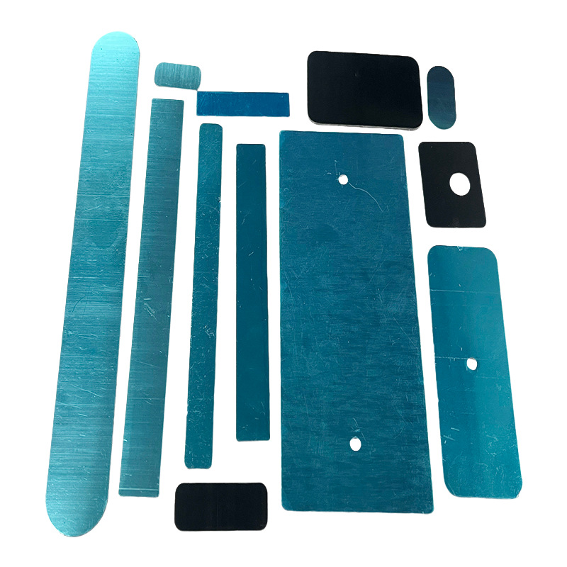 Round Magnetic Iron Sheet Stainless Steel 430 Magnet Sheet Cabinet Long Magnetic Patch Sensor Light Round Iron Sheet