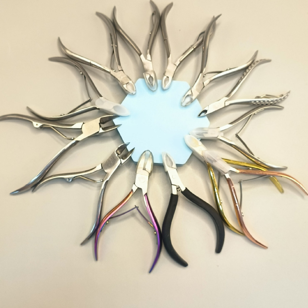 Ready-made Stainless Steel 8710 Dead Skin Removal Barb Care Manicure Tools Nail Clippers Dead Skin Scissors Easy to Cut Nail Clippers