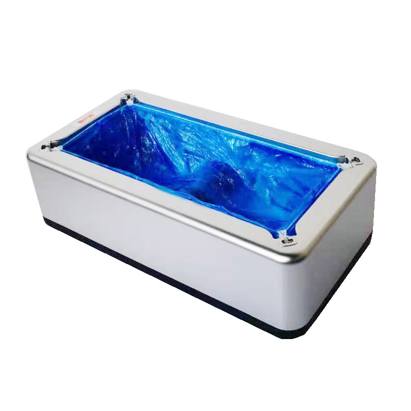 New Model of Automatic Shoe Cover Machine for Home Use, T-Clasp Foot Cover Machine, Shoe Film Machine, Fully Automatic Waterproof