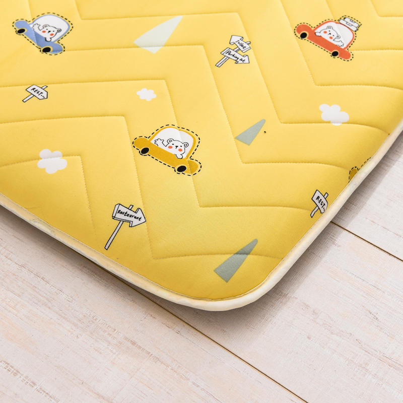 2025 New Thickened Class a Knitted Fabric Latex Mattress Kindergarten Children's Mat 56*100cm Wholesale