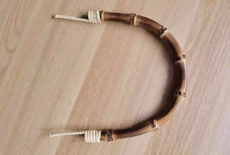 Bamboo Root, Bamboo Whip, Bamboo Products, Teapot Handle, Square Handle, Portable, High Temperature Resistant, Handmade Handle, Bamboo Art
