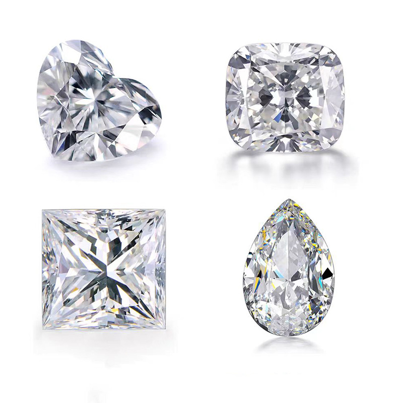 Aocai Baoshi White Diamond Vvs High Quality Lab Grown Diamond Radiant Cut Igi Certificate Loose Diamond