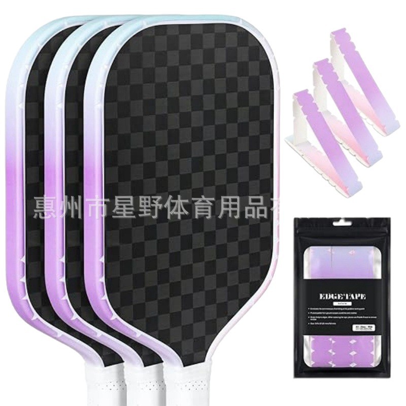 Customized Pickleball Racket Protection Strips, a Pack of Three Pickleball Racket Frame Protection Stickers, Frame Protection