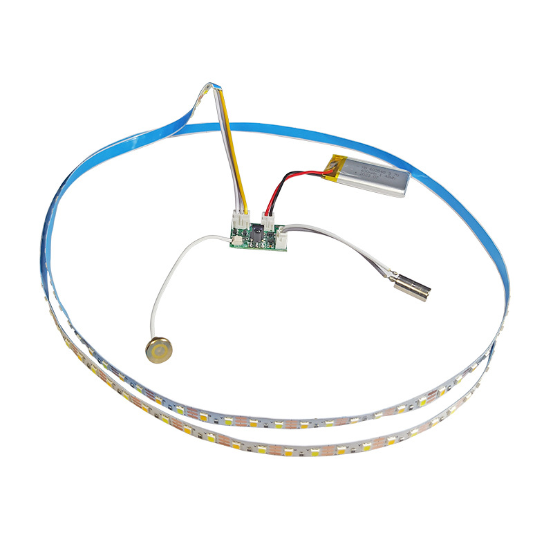 Light painting three-color touch dimming controller charging remote control low voltage led photo frame light strip control circuit board