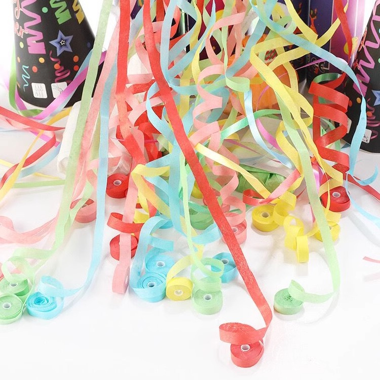 Flower ribbon wedding salute cheering ribbon grenade ball New Year hand throwing ribbon 30 bracelet spider silk