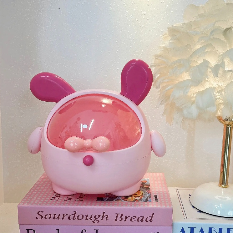 Creative Dun Dun Dog Hair Jewelry Box Desktop Storage Large Capacity Children and Girls Hair Rope Jewelry Storage Box