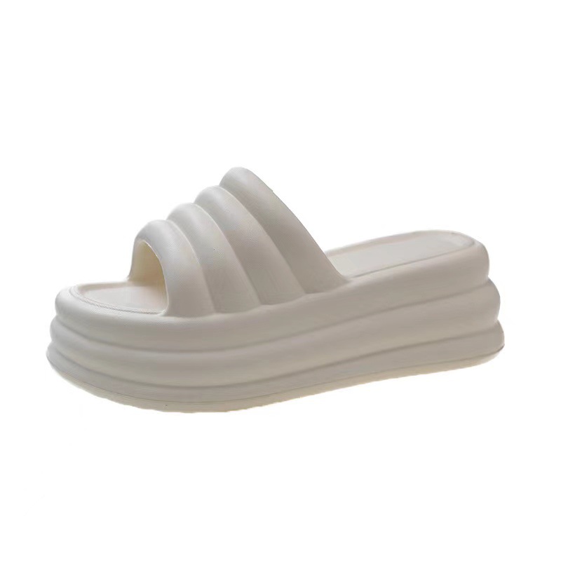 EVA Summer Thick Bottom Women's Outer Wear Fashionable Home Office Student Dormitory Non-slip Taste Cool Slippers