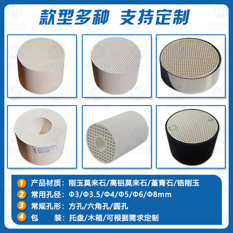 Supply heat storage ceramic high temperature resistant honeycomb special radiation pipe-galvanized pipe-hot air stove factory wholesale