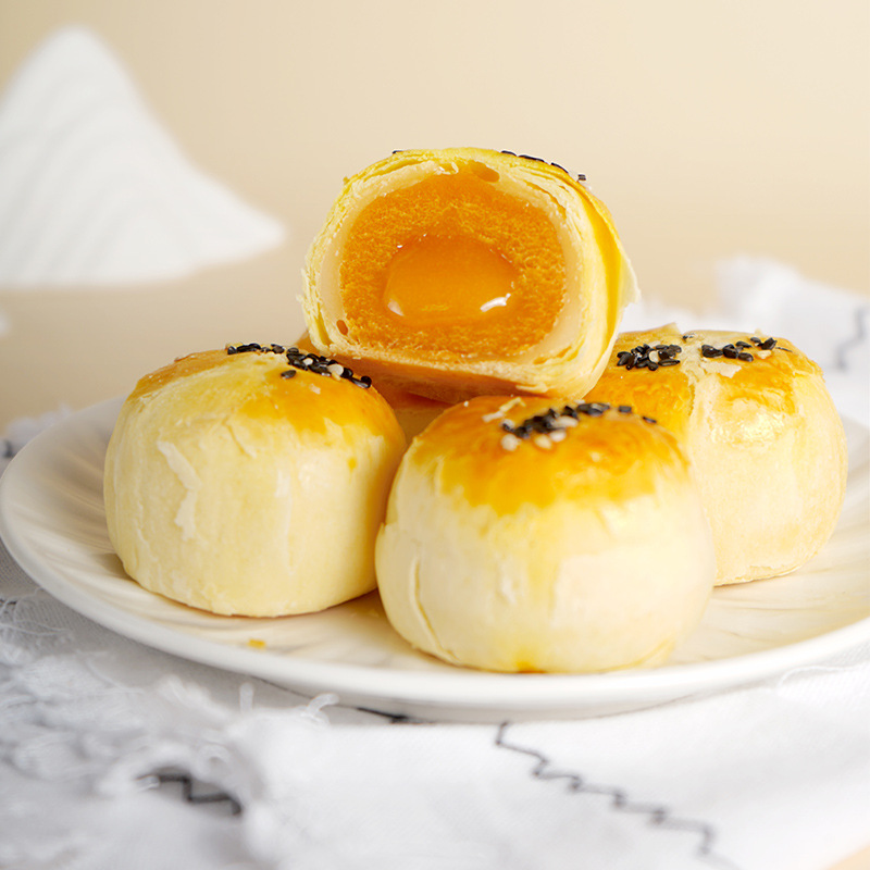 Взрывная паста с яичным желтком, традиционные пирожные, закуски на завтрак, оптовая продажа