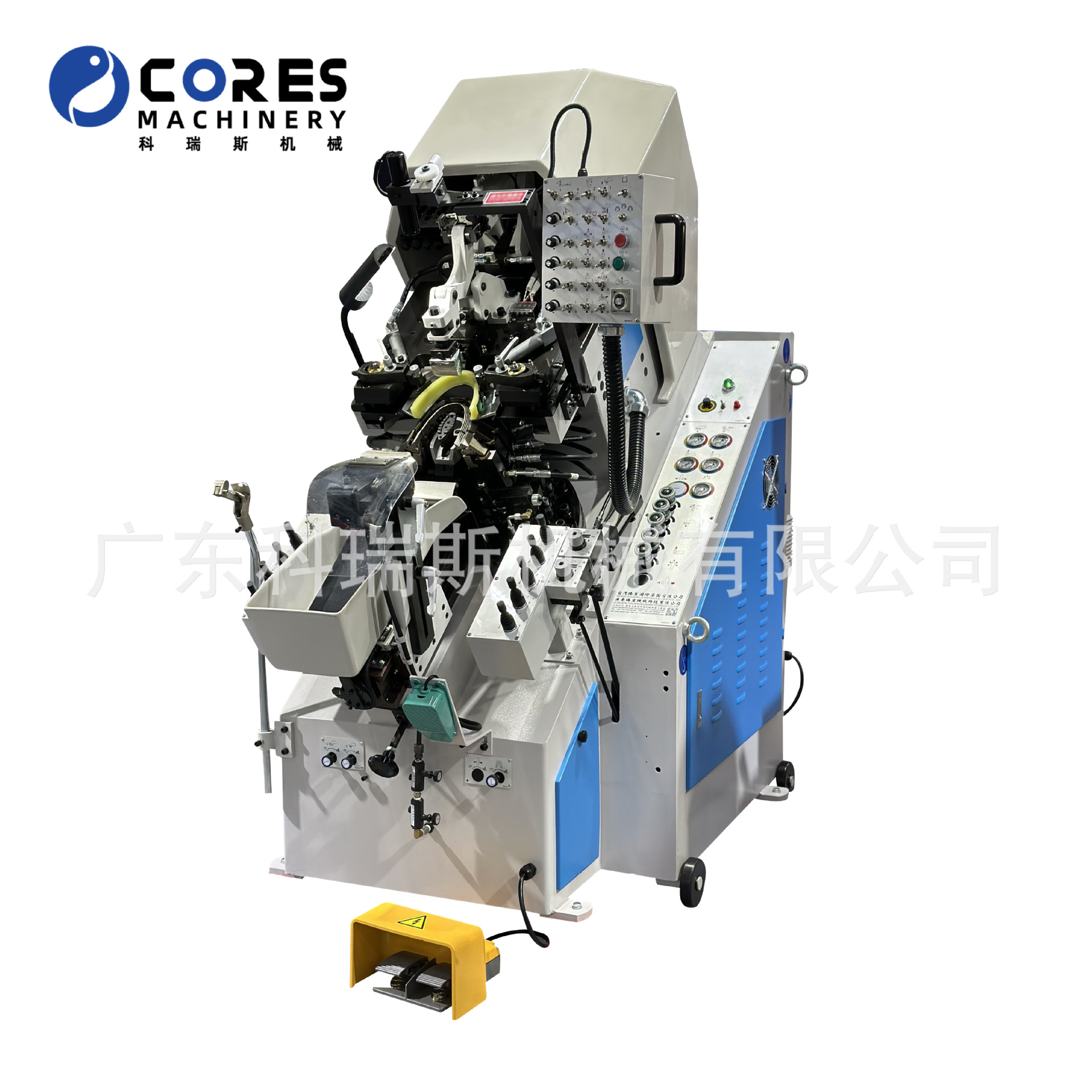 Машина для передней обложки с семью захватами без клея