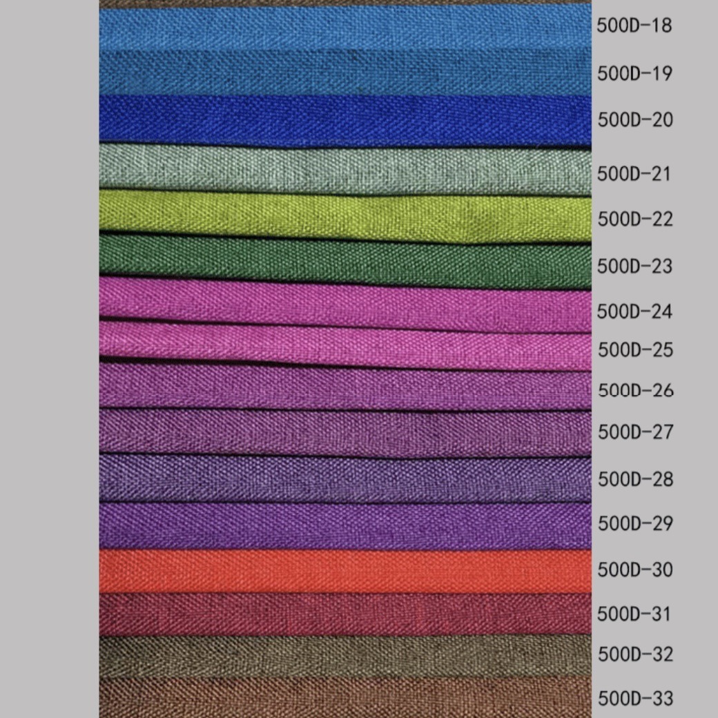 Customized Imitation Linen Fine Linen Raw Fabric Coated Laminated Link Passed Inditex Factory Inspection