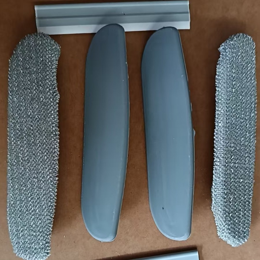 Скребок для окон для влажной и сухой уборки, инструмент для чистки стекол и экранов, двухвостовой скребок для окон