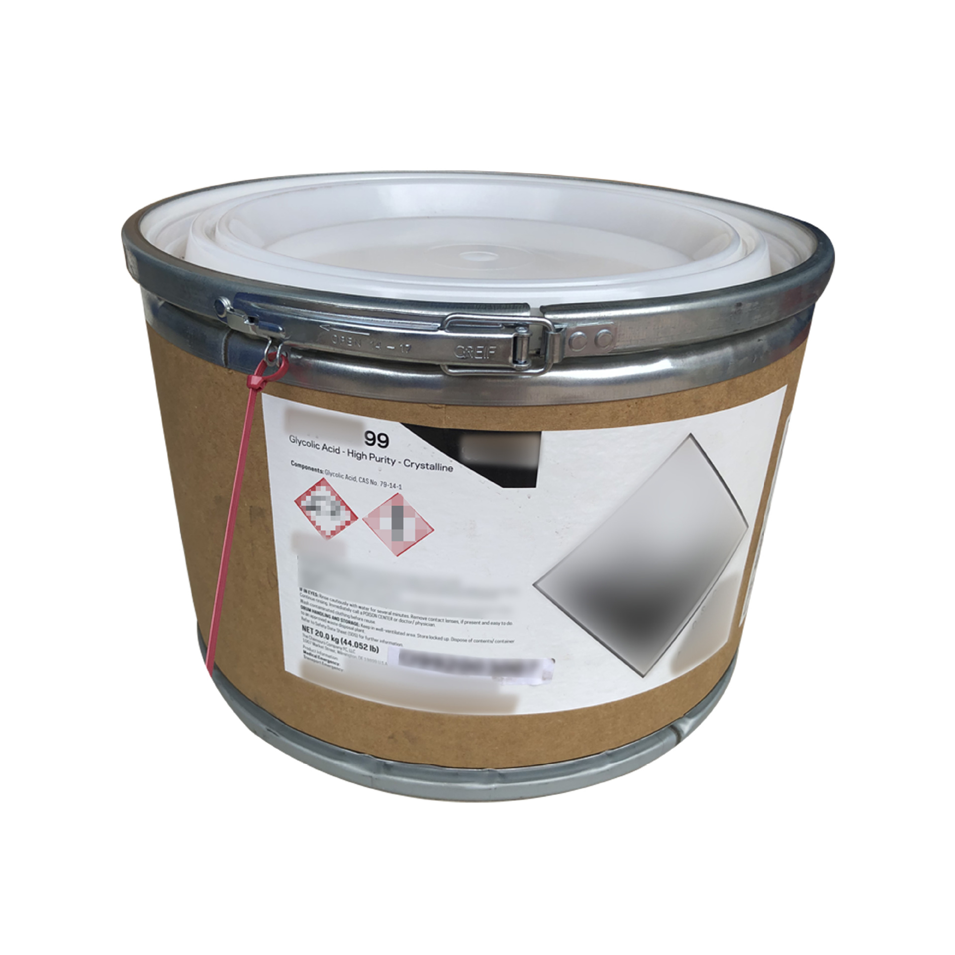 Kemu Glypure 99 Glycolic Acid Hydroxycer Acid Aha Skin-Changing Fruit Acid Skin Care Raw Material