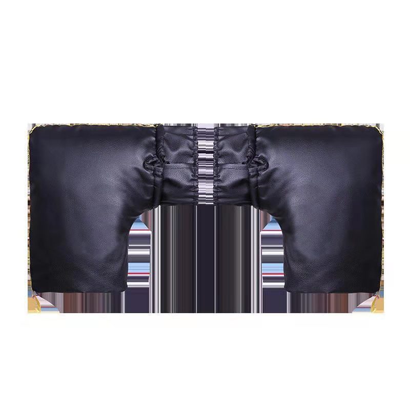 Winter Electric Vehicle Warm Gloves, Thickened Cold-Proof Battery Motorcycle Handlebar Covers, Enlarged Waterproof and Windproof Cotton Manufacturers