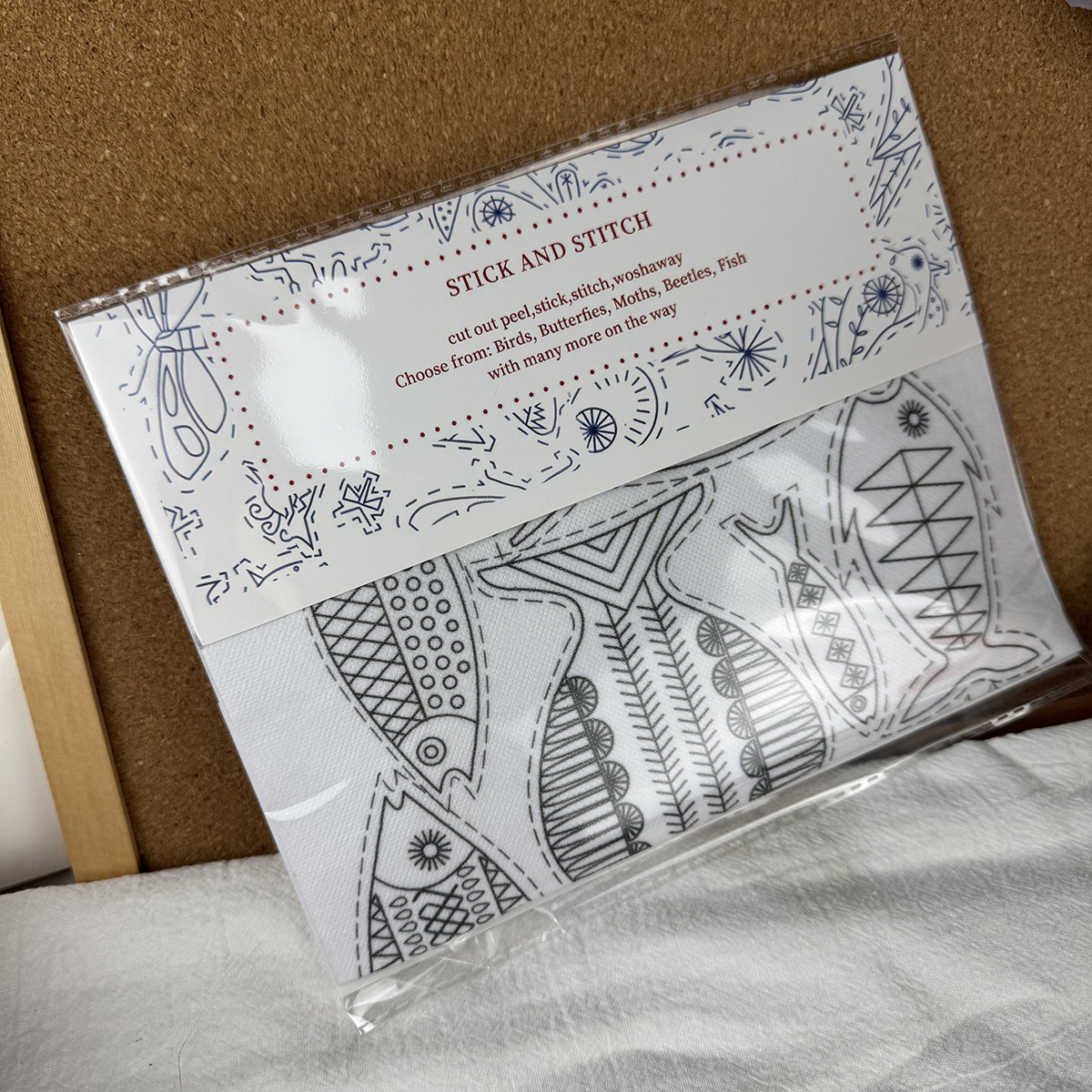 Кросс-бордерная независимая станция FLOWER Stick and Stitch ручная вышивка узор водорастворимаяTransfer paper