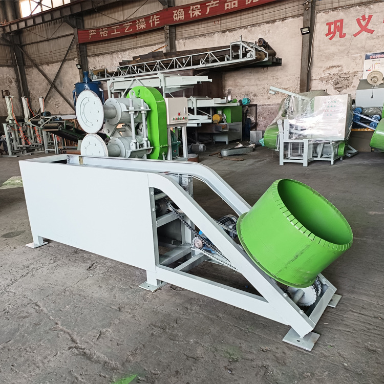 Hengde Automatic Double-Sided Cutting Machine Waste Tire Rubber Steel Wire Decomposition Equipment Save Time and Effort