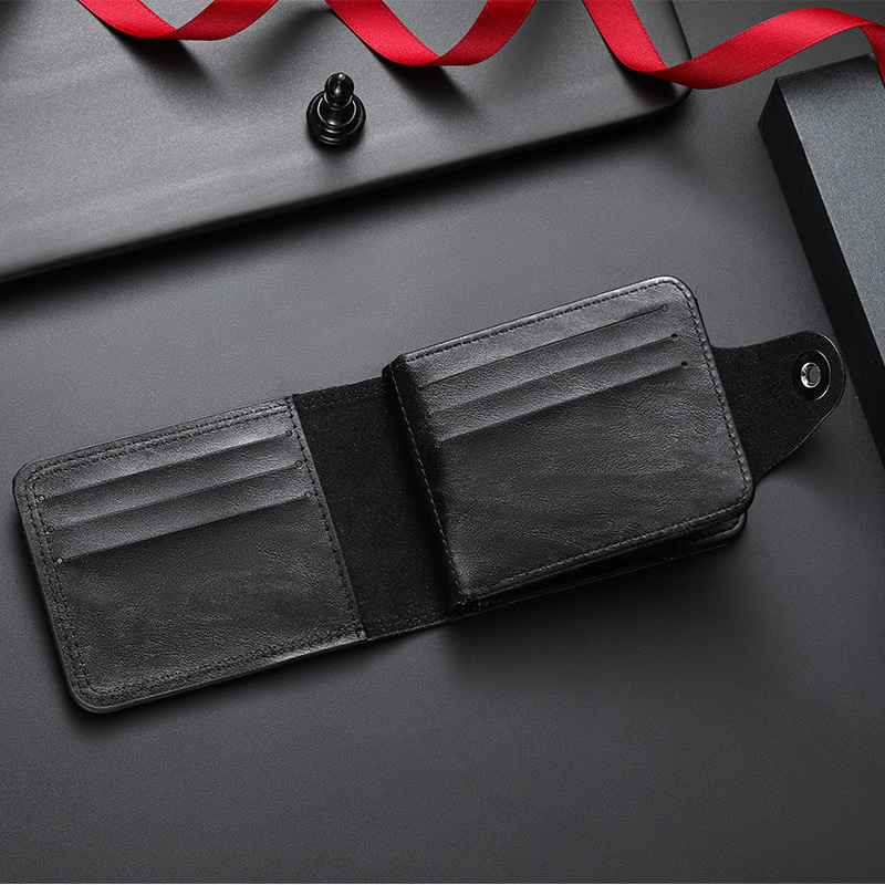 Foreign Trade Men's Wallet Retro American Style 80% off Coin Purse Youth Trend Multifunctional Men's Card Holder Card Case