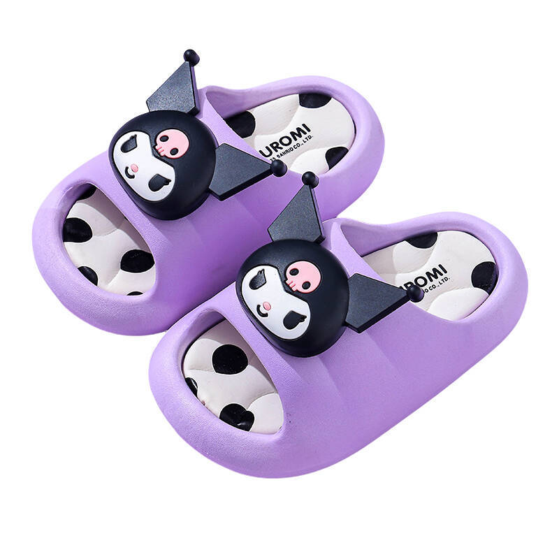 Sanrio children's sandals and slippers with excrement feeling for girls summer cartoon cute non-slip indoor bath soft bottom baby slippers