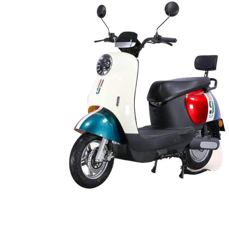 New Genuine High-End National Standard Electric Motorcycle Adult Commuter Car That Can Carry People, Cute and Fashionable Battery Car
