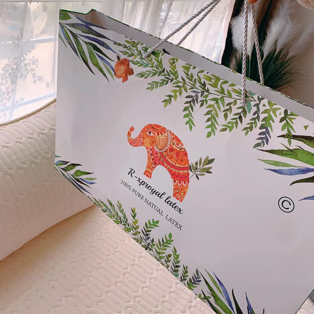 New Royal Thai Elephant Latex Pillow Wholesale Natural Neck Pillow Adult Pillow Children Gift Pillow for Hair