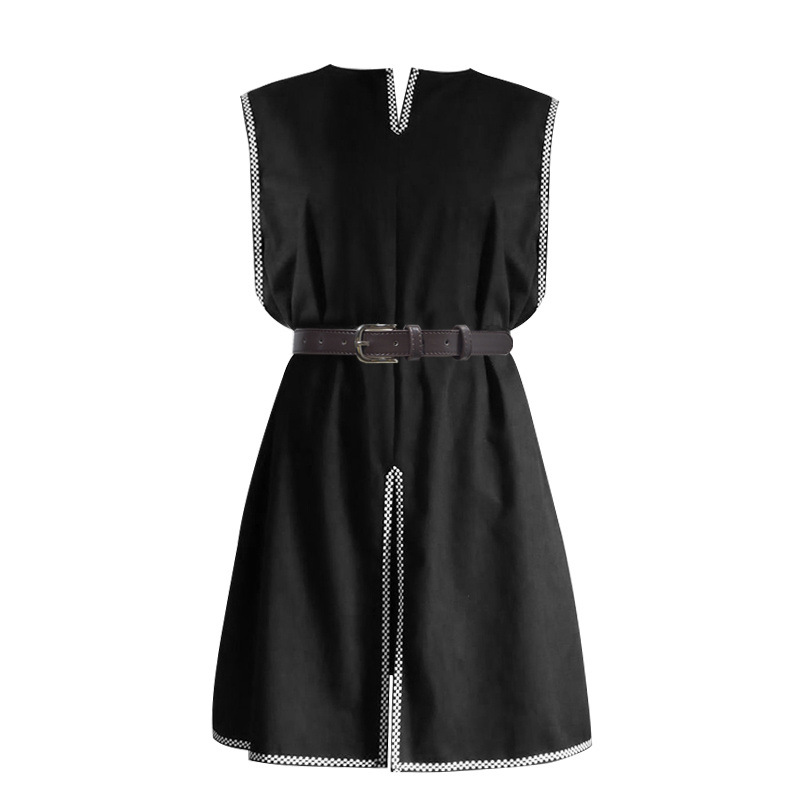 European and American Medieval Men's Summer Pullover Retro Loose Robe Round Neck Belted Robe Outerwear 2025 Casual