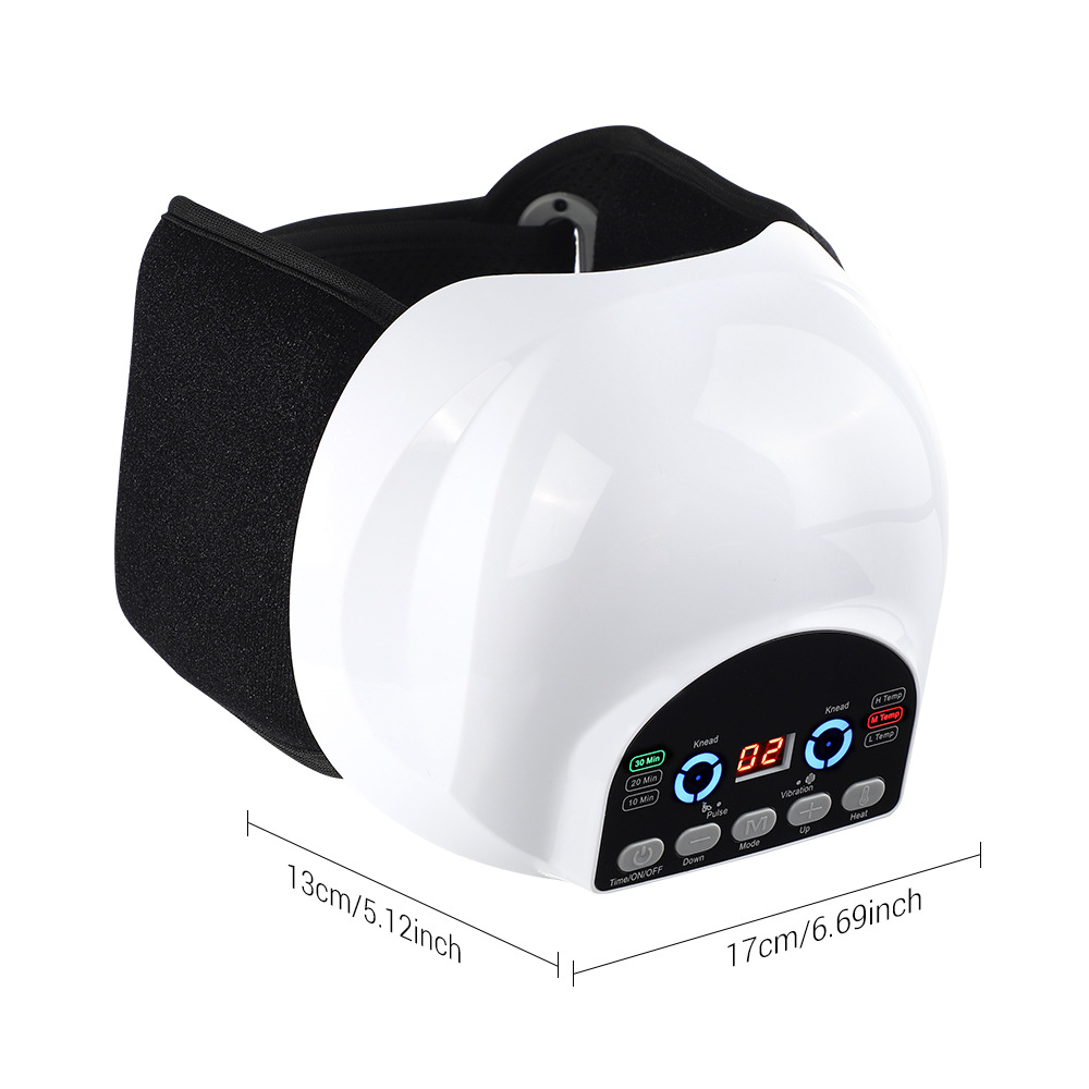 Cross-Border Kneading Vibration Pulse Knee Massager USB Charging Middle-Aged and Elderly Knee Physiotherapy Massage Electric Heating