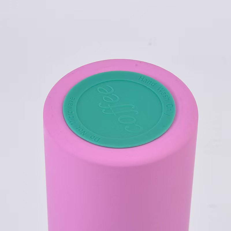 Thermos Cup Coffee Cup Straight Cup Silicone Pad Non-slip Pad Wear-resistant Strong Self-adhesive Bottom Sticker Round in stock Shock Absorbing