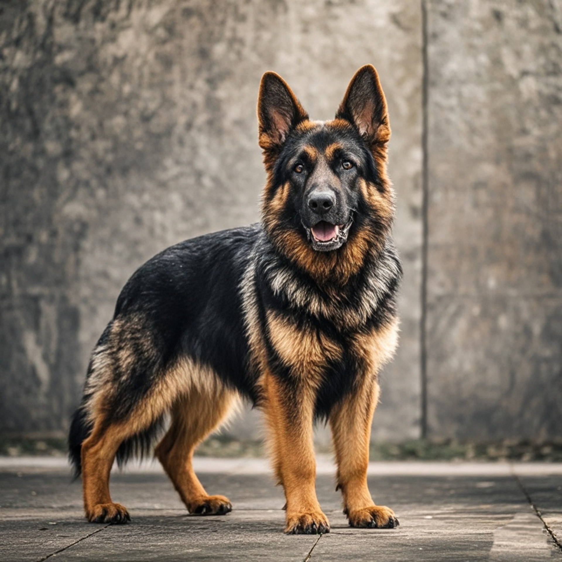 Wholesale Purebred German Shepherd Puppy Live Double Bloodline German Shepherd Puppy Dog ​​Competition Grade Black Back Large Bulldog