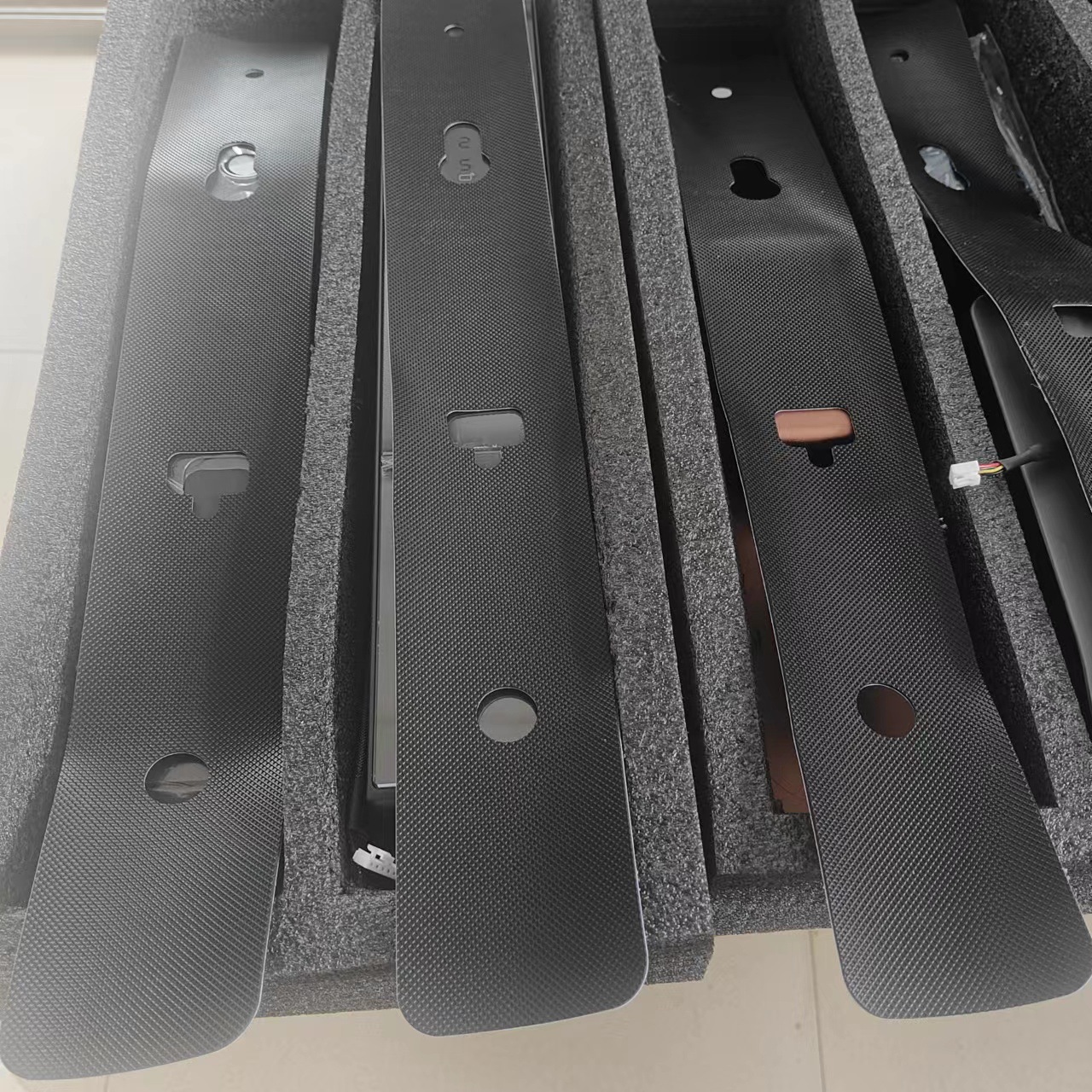 Manufacturer Supplies Silicone Waterproof Anti-Slip Mat, Smart Lock Mat, Rubber Spot Batch, Precision Processing, Dedicated for Smart Locks