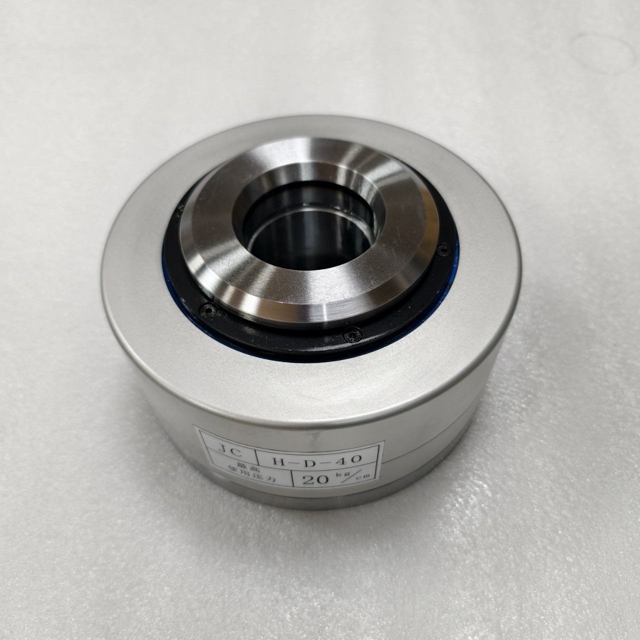 0640 Pneumatic Rotary Seat Jc-H-D-40 Pneumatic Chuck Seat Rotary Front-Mounted Lathe Chuck Pneumatic Motor