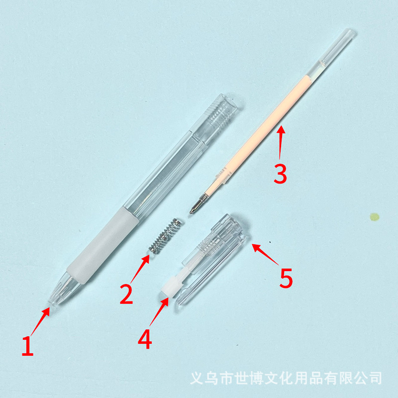 Press the dispensing pen quick-drying glue pen student DIY hand account tool cute press dispensing pen wholesale