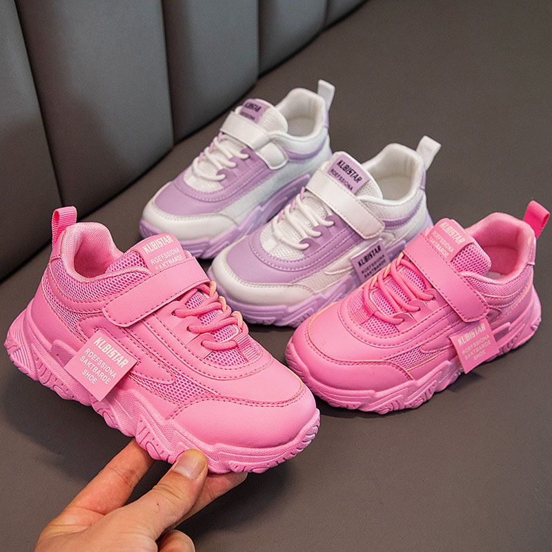 Children's Mesh Shoes Women's Breathable 2025 Spring New Girls' Sports Shoes Fashionable Dad Shoes for Little Girls Aged 3-10 Years Old