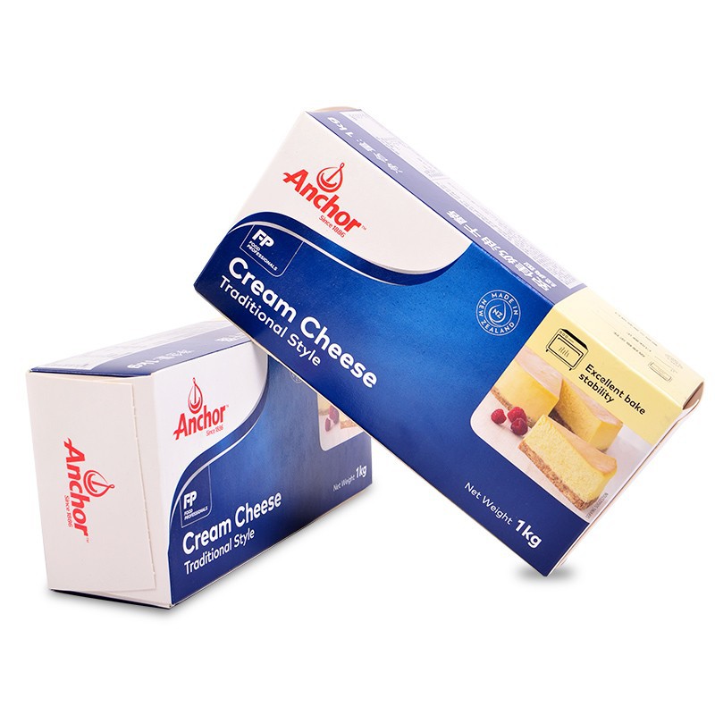 Новый Зеландский крем-сыр 1кг, импортный молочный сыр для чизкейка