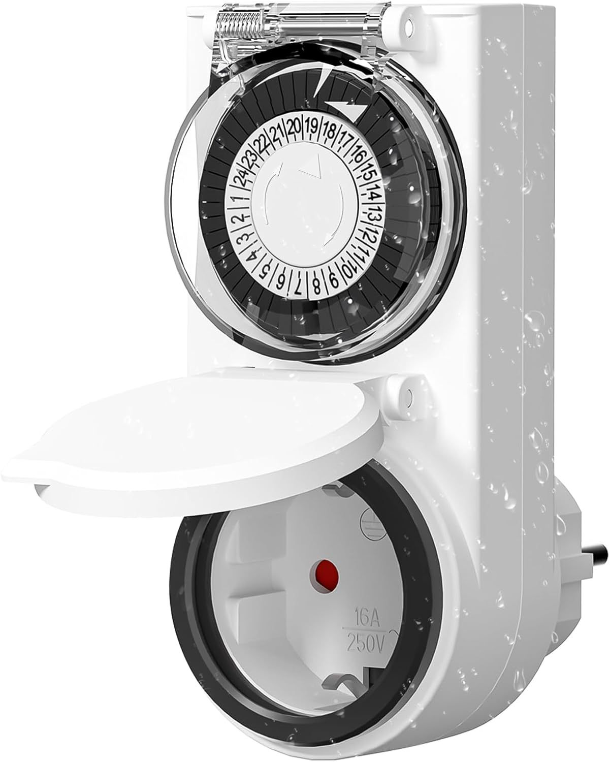 Hbn таймер для улицы, 24-часовой механический таймер