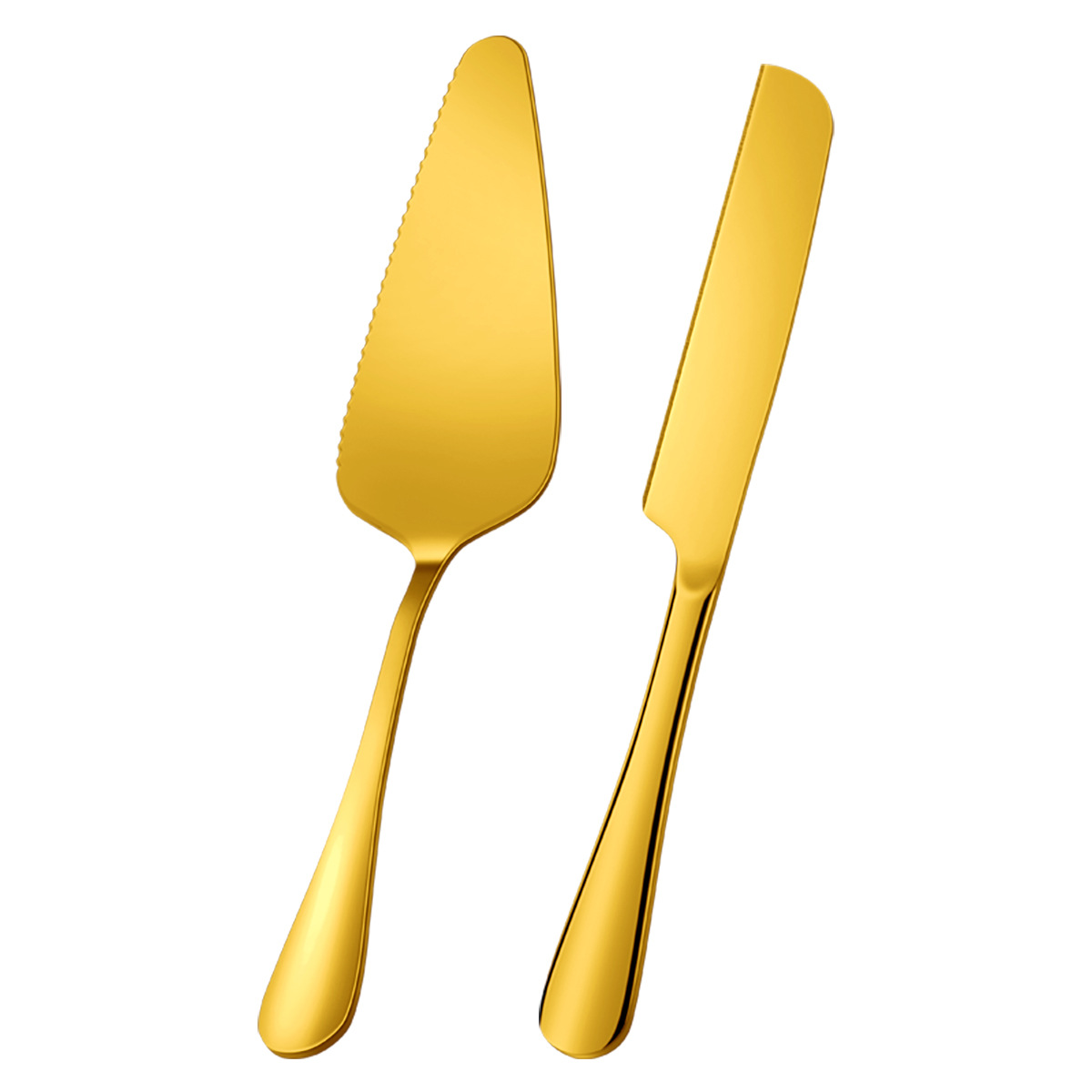 Cross-border Stainless Steel Cake Knife Shovel suit Kitchen Pizza Cutter Creative Baking Household Cream Shovel Knife Gift Box