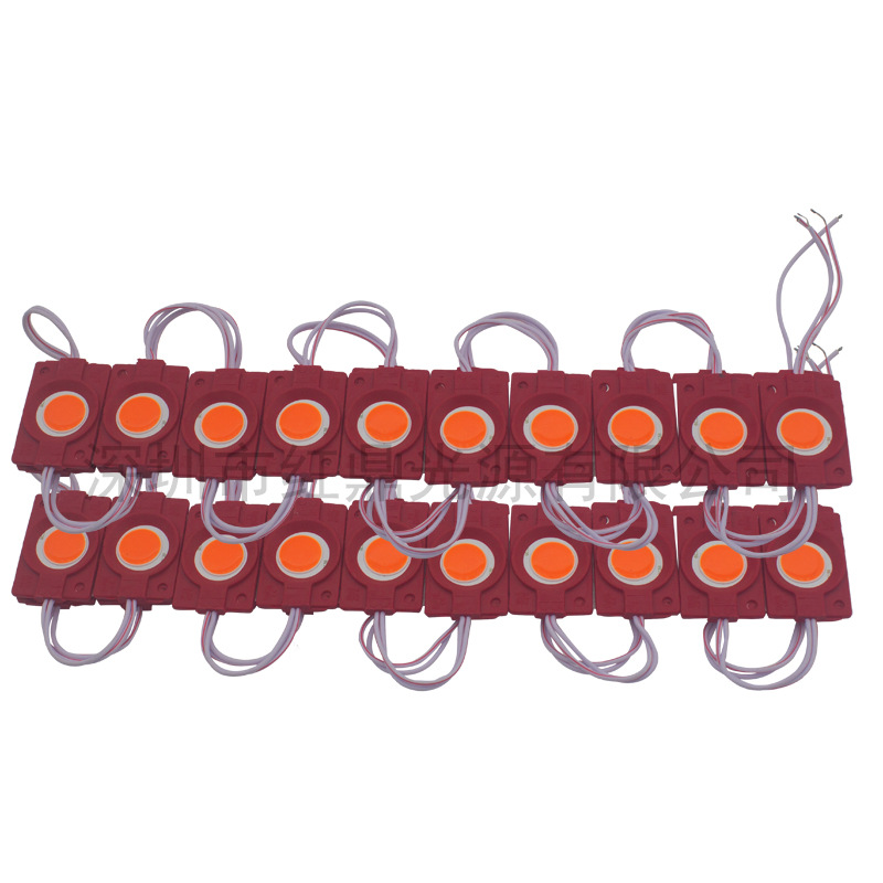 Led Module 12V Light Box Luminous Character Module Cob Injection Molding Module Sign Light Source Waterproof Module Advertising Module