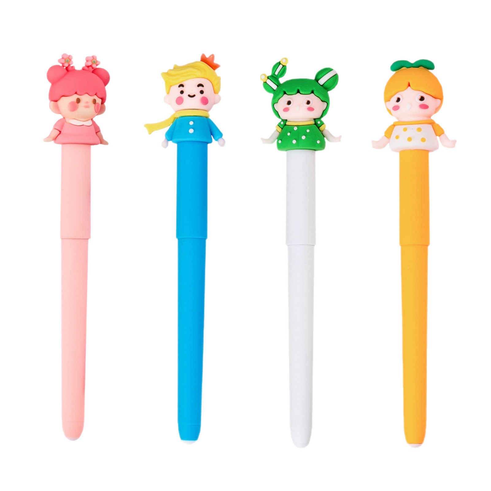 Love on the word factory custom soft rubber head creative cute students change bag posture pen for primary school students with word practice wholesale