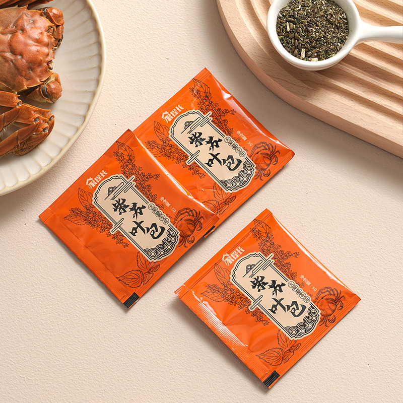 Factory supply home inspector ginger tea perilla crab tools three-piece set brown sugar ginger tea hairy crab accessories package