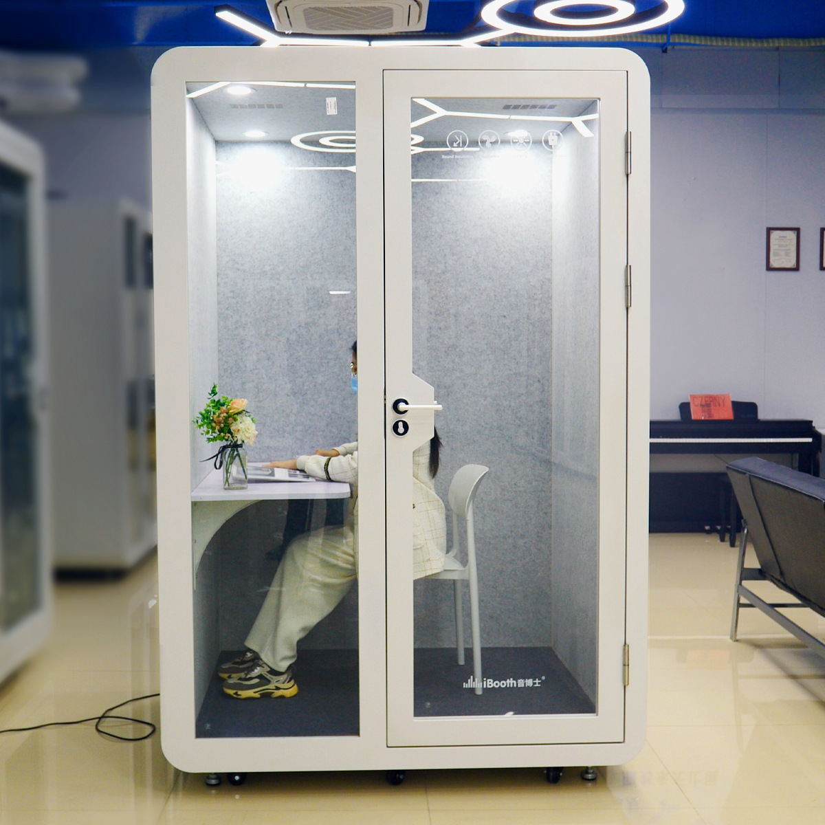 Sound Doctor Movable Sound-proof Room Silent Chamber Indoor Sound-proof Cabin Telephone Booth Live Room Piano Room Business Office