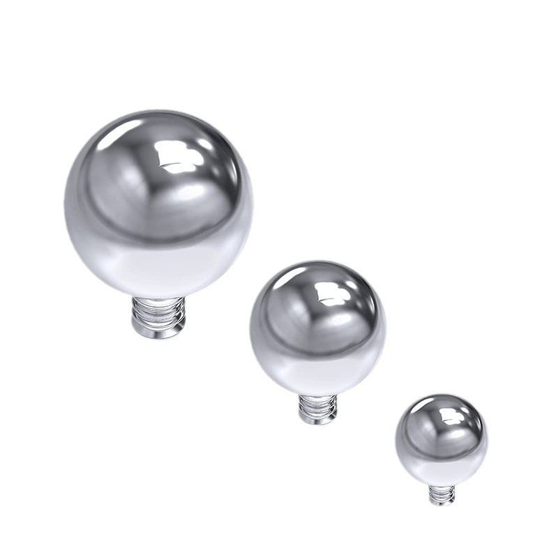 G23 titanium outer teeth ball eyebrow nail lip nail navel top accessories replacement ball F136 titanium alloy body piercing jewelry