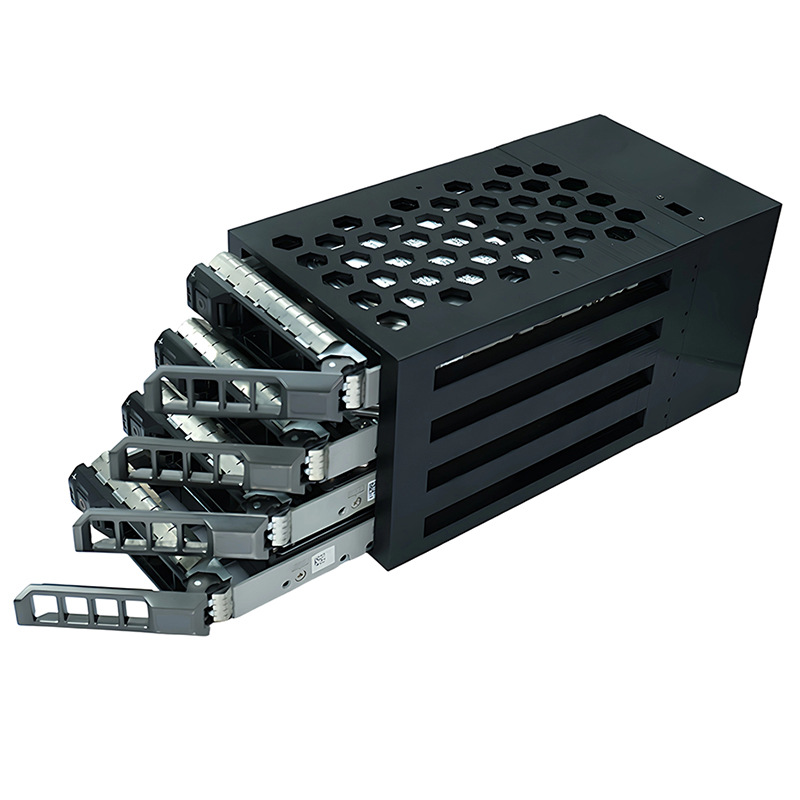 Hot-Swappable Hard Drive Cage Nas Synology Mechanical Hard Drive 3.5/ 2.5inch Solid State Drive Server Pull-Out Without Disassembly